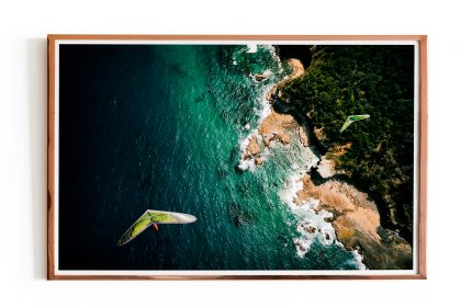 Hang Gliding Photo Poster Stanwell Park
