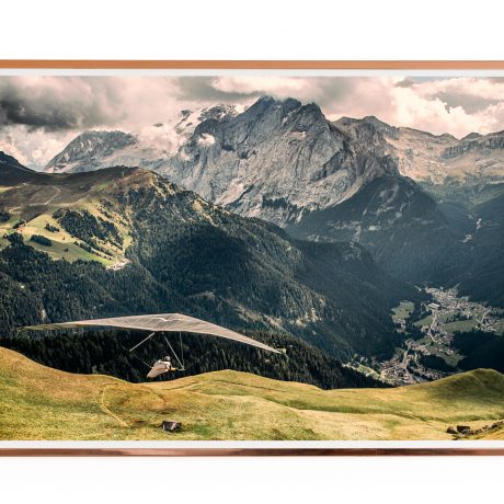 Hang Gliding Photo Poster Dolomites