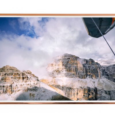 Hang Gliding Photo Poster Dolomites