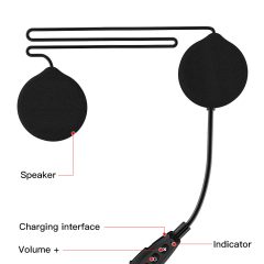 Bluetooth 5.1 helmet headset hang gliding paragliding