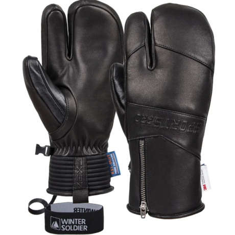 Gloves for hang gliding in winter