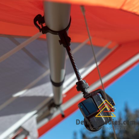 FlexiClamp hang gliding action camera mount